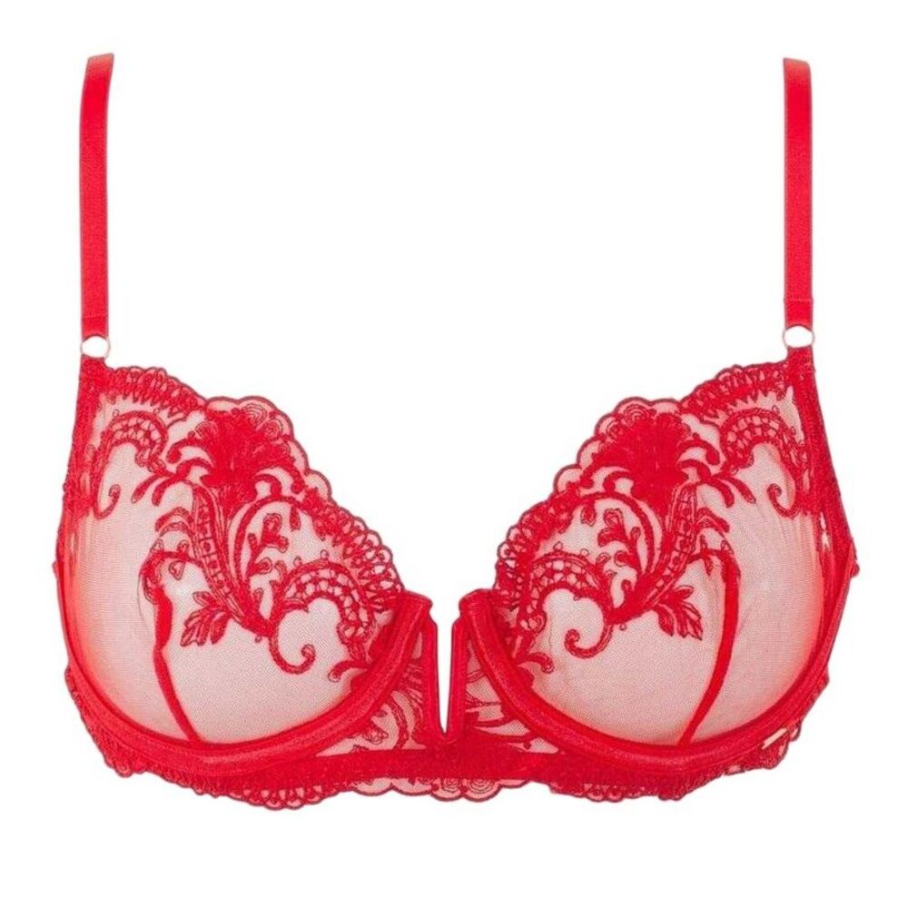 Bluebella Womens/Ladies Marseille Bra / Tomato Red